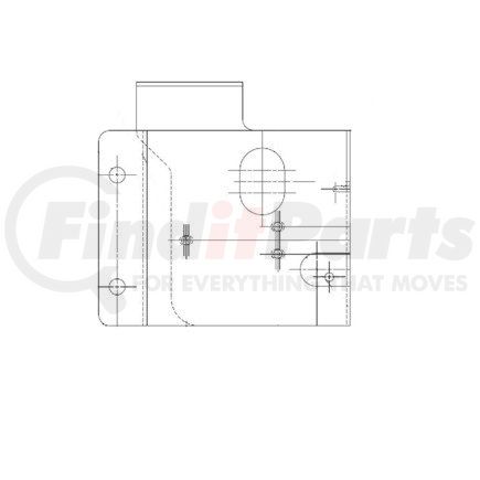 Freightliner 22-60124-000 Multi-Purpose Bracket - Mounting, Coolant Heater