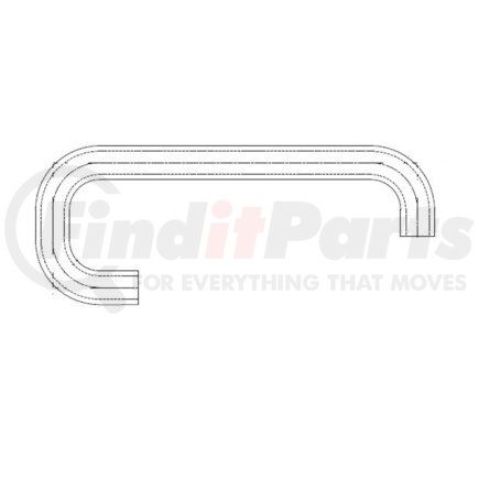 Freightliner 22-60975-000 Multi-Purpose Hose - Air Inlet, Formed