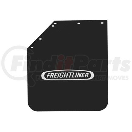Freightliner 22-61645-201 Mud Flap - 24 Inch, Straight, Black Symplastic, Sg, Left Hand/Right Hand
