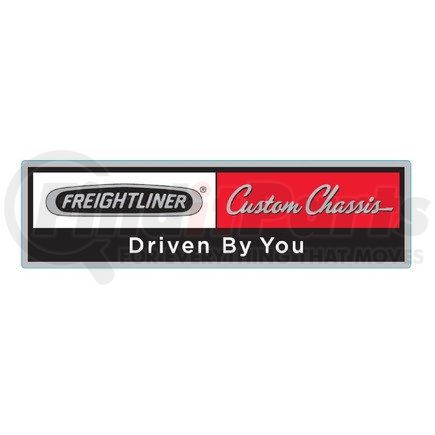 Freightliner 22-66280-000 Name Plate - Horizontal, Fccc