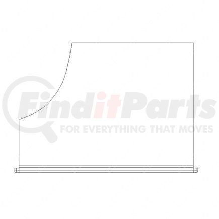 Freightliner 18-57601-000 SHELF MID RHS CABINET SLW