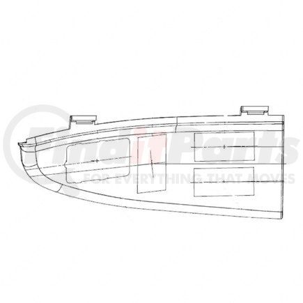 Freightliner 18-57735-000 Door Switch Trim Panel