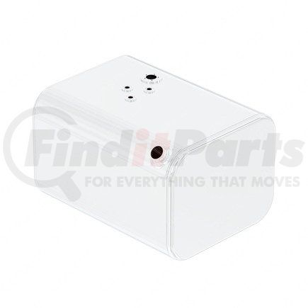 Freightliner A03-41189-006 Fuel Tank - 50 Gal Short, Polished, Left Hand