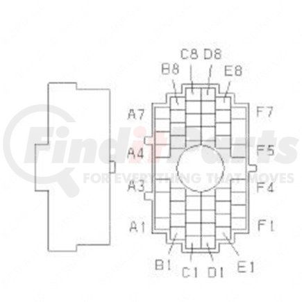 Freightliner 23-13141-014 Electrical Connectors