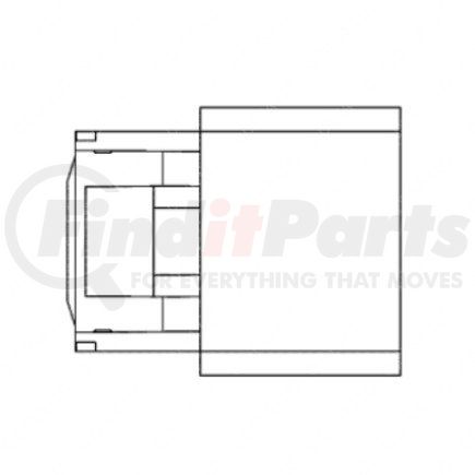 Freightliner 23-13144-220 Plug - 2 Cavity, Gt150S, Pac13510085, Black