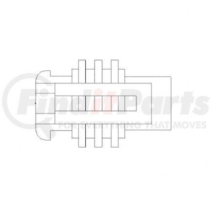 Freightliner 23-13144-207 Plug - 2 Cavity, Global Terminal 150 Sealed 3.5 Mm Cl, Pac15449028