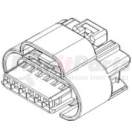 Freightliner 23-13144-604 Plug - 6 Cavity, Global Terminal 150Scl, Pac15336013