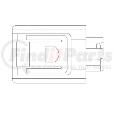 Freightliner 23-13151-412 PLUG-4CAV,MQSS,AI 1-967640-1,B