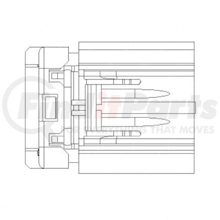 Freightliner 23-13151-617 PLUG-6CAV,GET.64S,AI ,KEY A