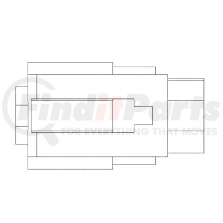 Freightliner 23-13152-217 PLUG-2CAV,SEB.045,MTJ4661958,B