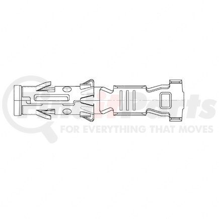 Freightliner 23-13208-160 Electrical Cables Terminals - Female, 2.5S, 1 - 2(16 - 14)