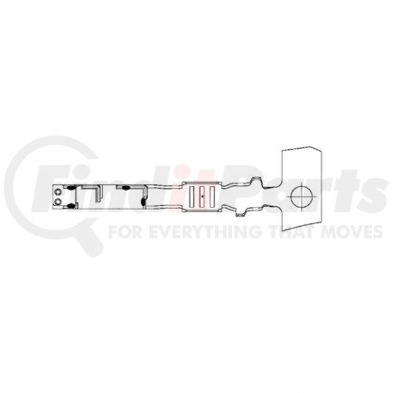 Freightliner 23-13208-490 Electrical Cables Terminals - Female, Mcon 1.2, 0.8 - 1.5