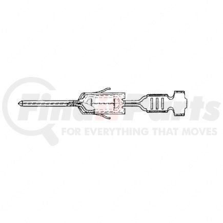 Freightliner 23-13209-270 Electrical Cables Terminals - Male, Multiple Contact Point2.8S, 0.5 - 0.8