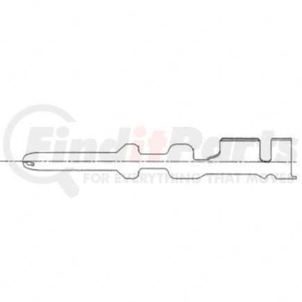 Freightliner 23-13211-530 Electrical Cables Terminals - Male, M1.6, Gold Plated, 0.5 - 0.8