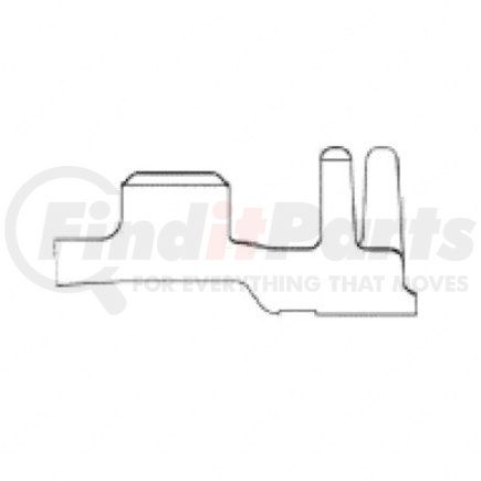 Freightliner 23-13211-972 Electrical Cables Terminals - Female, Mlk1.2S, Silver Plated, 0.5