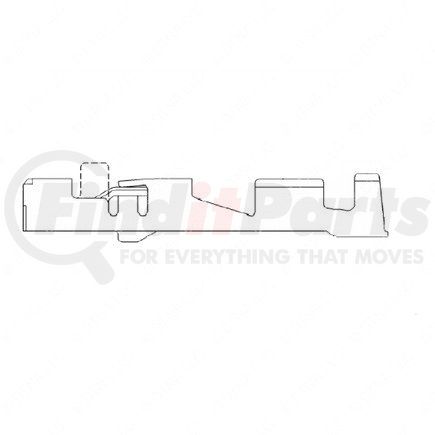 Freightliner 23-13212-000 Electrical Cables Terminals - Female, Gt150, 0.8 - 1(18 - 16)