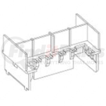 Freightliner 23-13432-001 Lock - Terminal, Pdmxd, 79 Cavity, Re-387