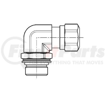 Freightliner 23-13499-008 Fitting - Elbow, 90 Deg, O - Rng, M12 x 1.5