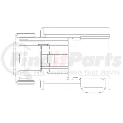 Freightliner 23-13662-212 Plug - 2 Cavity, Apex2, 8S, Fci54200260