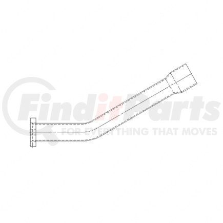 Freightliner A01-15009-000 Engine Oil Filler Tube