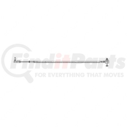 Freightliner A02-12303-002 Manual Transmission Rod Assembly - Clutch Pedal to Intermediate Lever