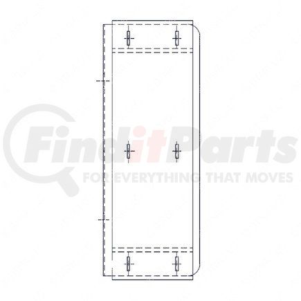 Freightliner A03-15282-000 HEAT SHIELD ASM