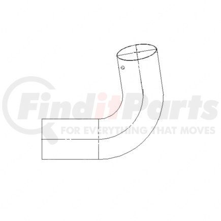 Freightliner A04-15243-001 Exhaust Pipe