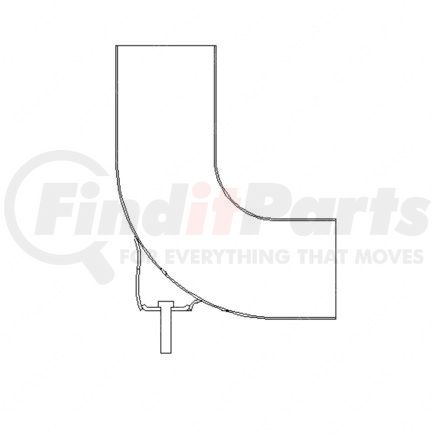 Freightliner A04-17476-001 Exhaust Elbow