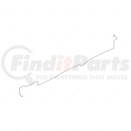 Freightliner A12-20845-002 Brake Hydraulic Line - Left Hand Front, High-Engine Mount, Position 1