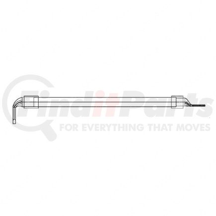 Freightliner A06-91586-016 Battery Cable - Negative, 4/0, 3/8 X 3/8 Short 90