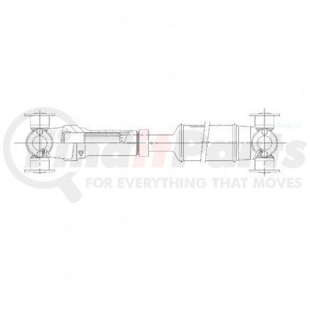 A09-09171-610 by FREIGHTLINER - DRIVESHAFT STL