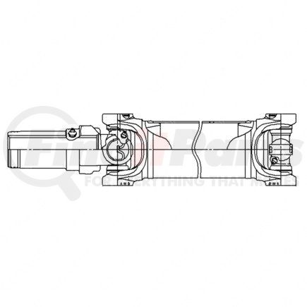 Freightliner A09-10299-011 Drive Shaft - Main, 1480, In-Tube-Cr