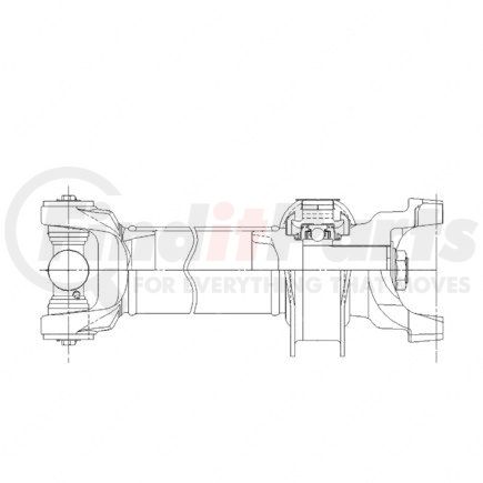 Freightliner A09-10357-532 Driveline - 1710 Midship