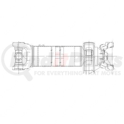 Freightliner A09-10740-480 Drive Axle Shaft Assembly