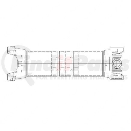 Freightliner A09-11018-570 Drive Shaft - Main Driveline