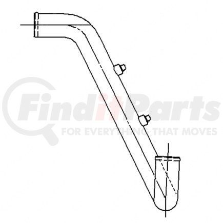 Freightliner A05-15986-000 Engine Coolant Pipe