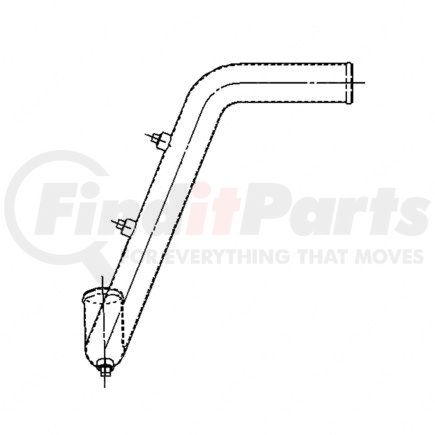 Freightliner A05-16524-001 PIPE-RAD