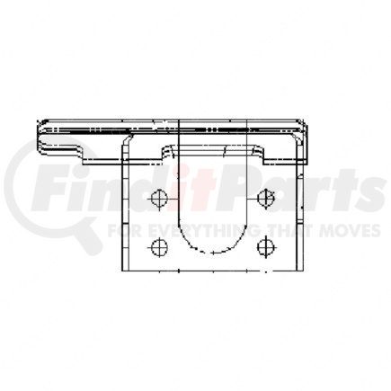 Freightliner A05-20278-000 Multi-Purpose Bracket - Heat Exchanger / Bracket, M2, 3126