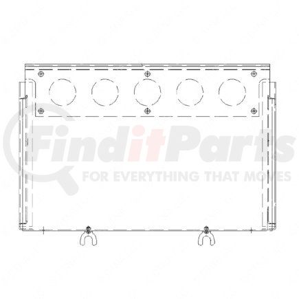 Freightliner A06-17520-004 Battery Box Cover Assembly