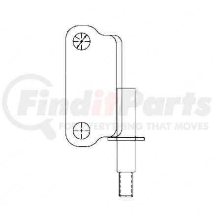 Freightliner A10-12047-001 Suspension Shock Absorber Bracket - Lower