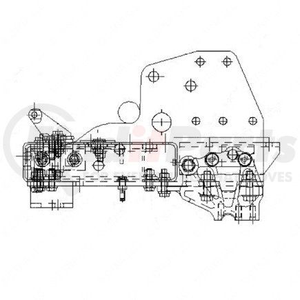 Freightliner A15-13119-006 Forward Frame Assembly