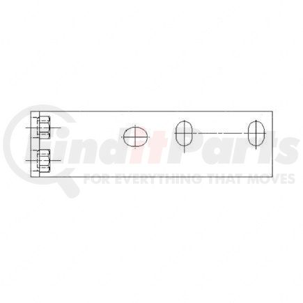 Freightliner A15-17583-000 GUSSET FR CL C/MB ASM