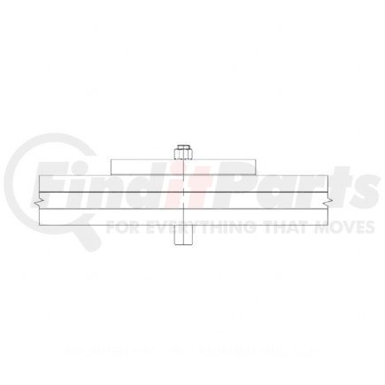 Freightliner A16-12132-026 Leaf Spring - 14K, Taper, 4 Bronze/Graphite Bushing