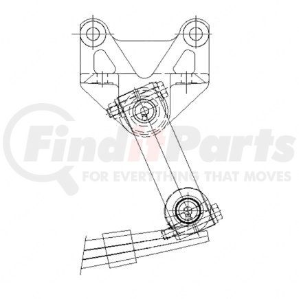 Freightliner A16-13798-000 Leaf Spring Shackle