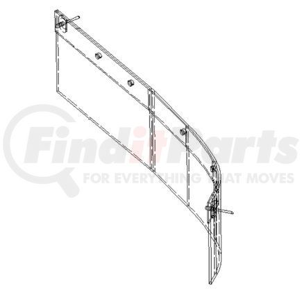 Freightliner A17-14601-001 Mud Flap
