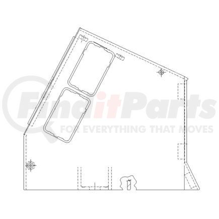 Freightliner A18-19555-003 COVER,SID