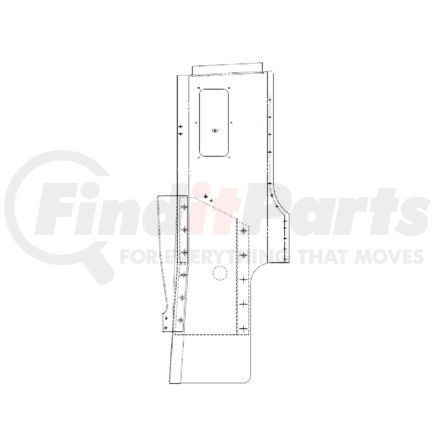 Freightliner A18-28322-005 PANEL COWL