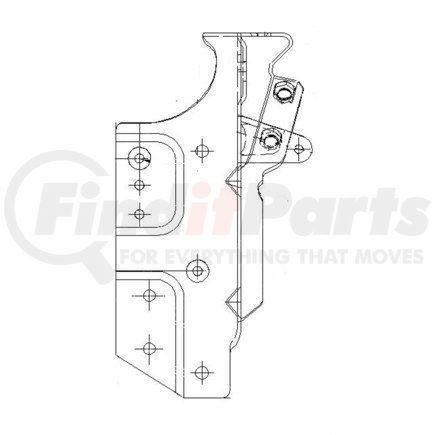 Freightliner A18-29175-001 Clutch Pedal Bracket