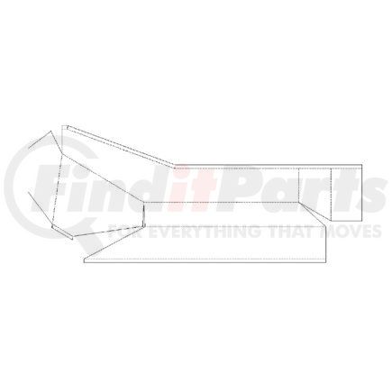 Freightliner A18-31874-003 LINER CABINET SIDE RH