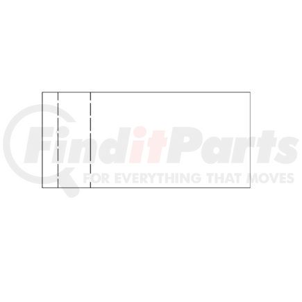 Freightliner A18-49378-001 CARPET BAG COMPT 70GR